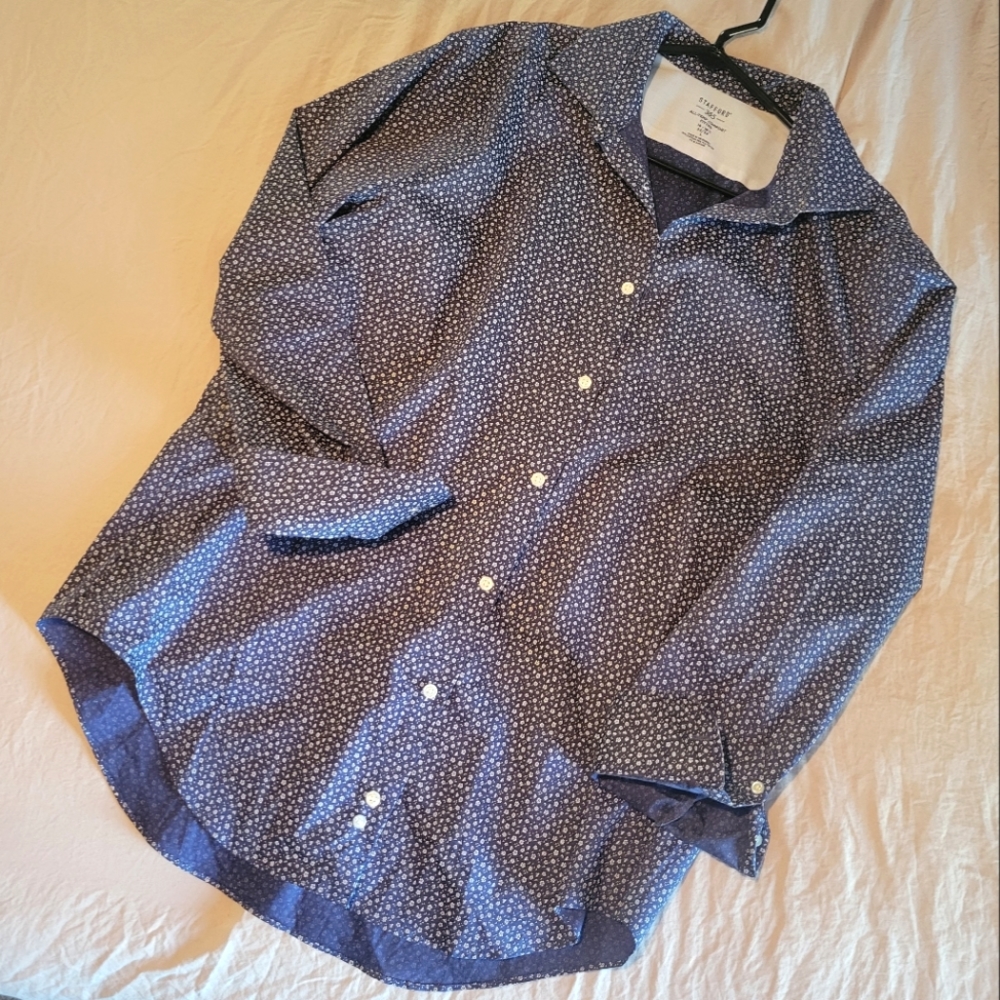 Men's Floral Stafford Dress Shirt